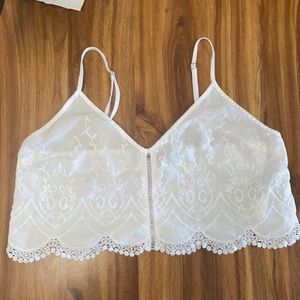 Forever 21 Crop Top Spaghetti Strap